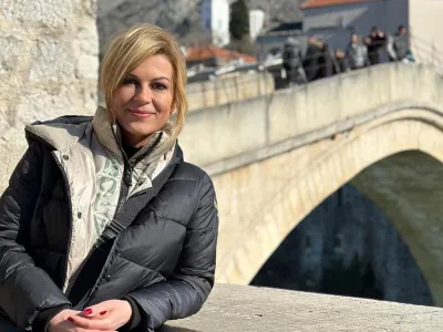 Kolinda Grabar Kitarović pravi, da obstajajo določena pričakovanja, kako bi se morali vesti mo&scaron;ki in kako ženske. F instagram