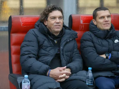 trener Celja Roman PYLYPCHUK- 22.10.2022 &ndash; nogomet - Bravo: Celje, Prva liga Telemacha, 14. krog: //FOTO: Luka Cjuha