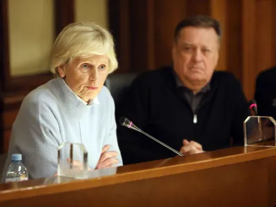 Antonija Poplas Susič, direktorica Zdravstvenega doma ZD Ljubljana<br><br>- 17.01.2023 &ndash; Mestna občina Ljubljana (MOL) - novinarska konferenca ljubljanskega župana Zorana Jankovića, na kateri je predstavil novi vodji oddelka za zdravje in socialno varstvo ter službe za lokalno samoupravo,<br><br>//FOTO: Tomaž Skale<br>