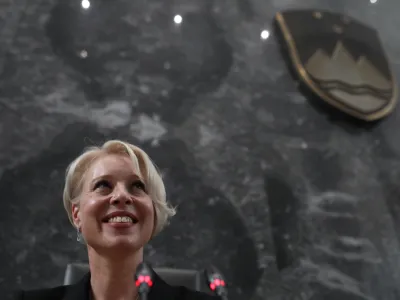 Ur&scaron;ka Klakočar Zupančič, prva predsednica Državnega zbora Republike Slovenije.//FOTO: Bojan VelikonjaPREGLED LETA 2022