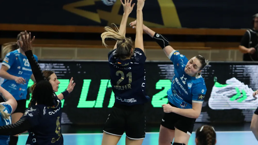 - 08.01.2023 &ndash; ženski rokomet &ndash; Krim Mercator: Bietigheim, liga prvakinj, 10. krog: skupina A: //FOTO: Bojan Velikonja