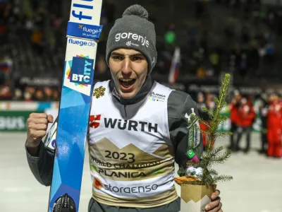 Timi Zajc- 03.03.2023 - 43. Svetovno prvenstvo v nordijskem smučanju PLANICA 2023 - največji &scaron;portni dogodek v zgodovini Slovenije, //FOTO: Luka Cjuha