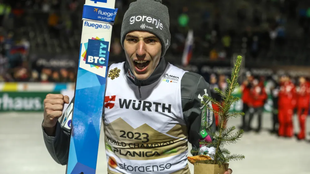 Timi Zajc- 03.03.2023 - 43. Svetovno prvenstvo v nordijskem smučanju PLANICA 2023 - največji &scaron;portni dogodek v zgodovini Slovenije, //FOTO: Luka Cjuha