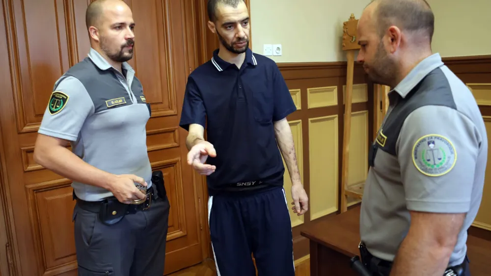 Rachid Fatah Adaouri, - 02.09.2022 &ndash; sojenje Adaouriju Fatahu Rachidu za poskus umora - //FOTO: Tomaž Skale