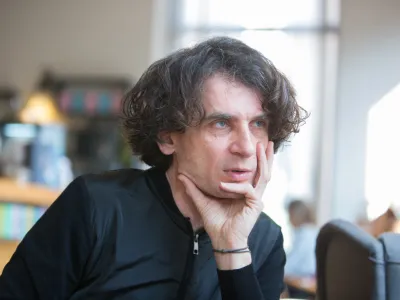 - 29.01.2016 - Jure Longyka, radijski voditelj, novinar, glasbeni urednik - avtor in voditelj oddaj Iz&scaron;tekani in Telstar  //FOTO: Maja Marko