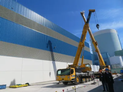 Prve gorivne elemente naj bi iz mokrega v suho skladi&scaron;če (na sliki) prenesli prihodnji teden. F Dragana Stanković