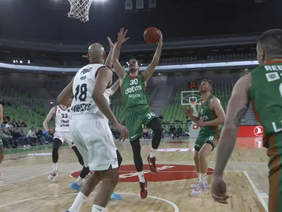 Zoran Dragič - 08.03.2023 &ndash; ko&scaron;arka - Cedevita Olimpija: Lietkabelis, evropski pokal, 15. krog: //FOTO: Luka Cjuha