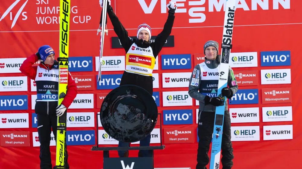 Norvežan Halvor Egner Granerud v leto&scaron;nji sezoni lahko le &scaron;e izenači rekord Petra Prevca po &scaron;tevilu zmag v eni sezoni.