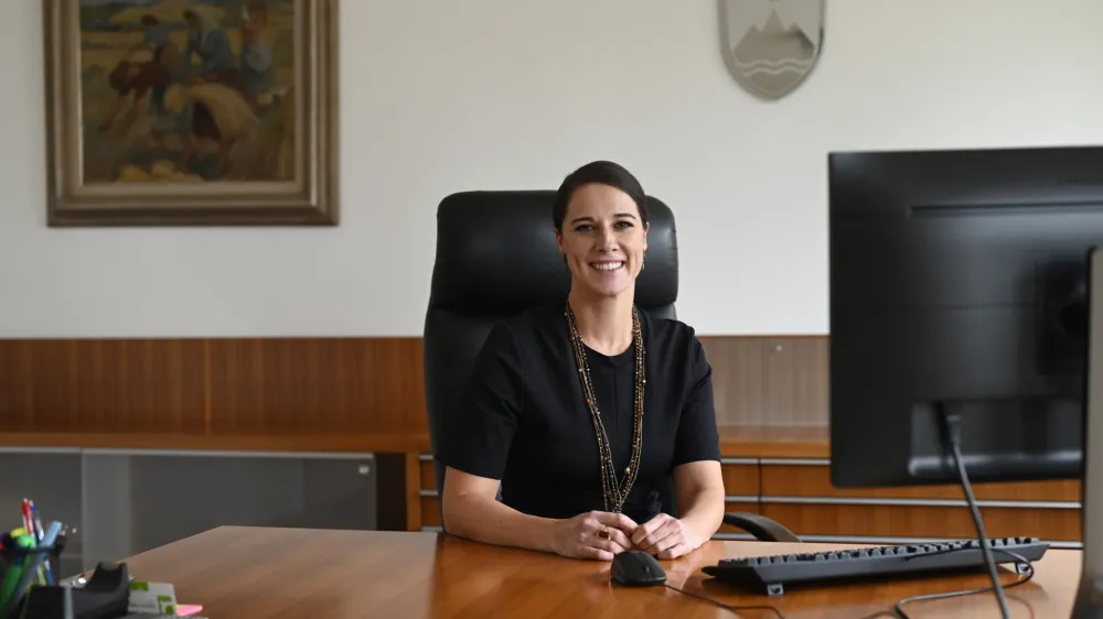 - 26.09.2022 &ndash; Ana Ker&scaron;evan, nova generalna državna odvetnica. //FOTO: Nik Erik Neubauer