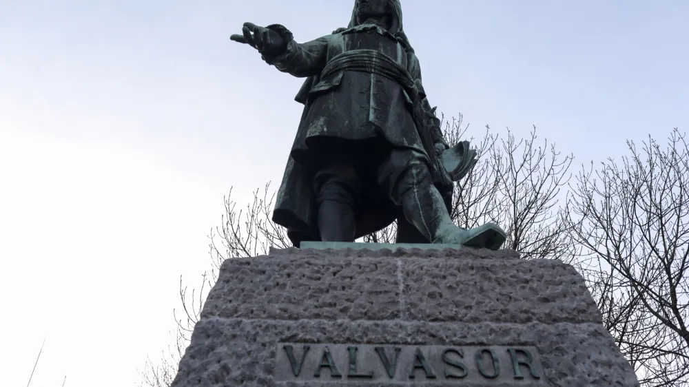 - 23.03.2023 &ndash; spomenik Valvasor //FOTO: Jaka Gasar