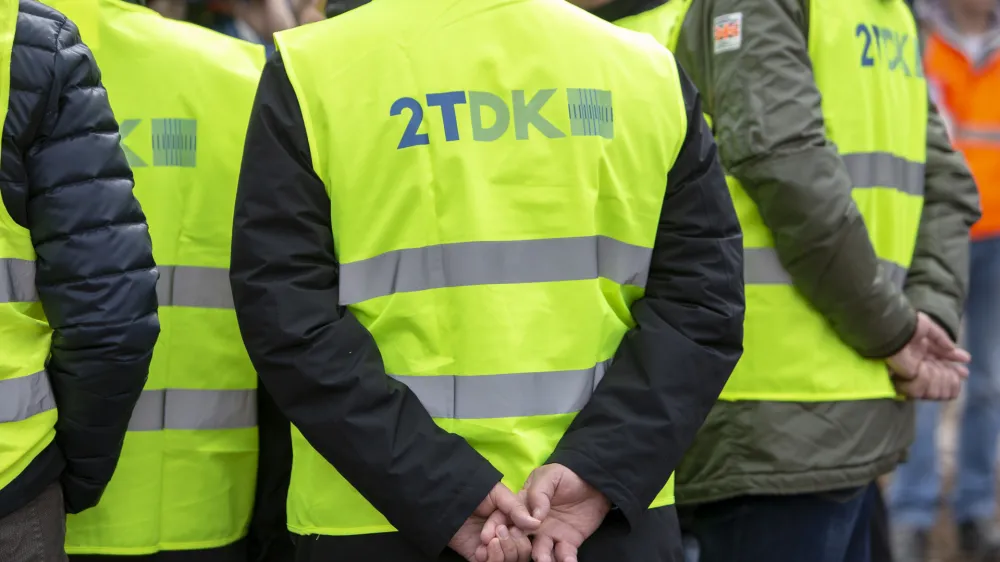 Družba 2TDK, razvoj projekta - projektno podjetje za razvoj drugega tira,.- 27.03.2019 - infrastrukturni projekt Drugi tir - ogled gradnje dostopnih cest do trase novega železni&scaron;kega tira Divača-Koper, //FOTO: Matjaž Ru&scaron;t