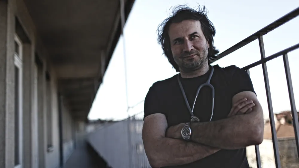 Marko Pokorn, zdravnik in scenaristFOTO: JAKA GASAR / NEDELJSKI