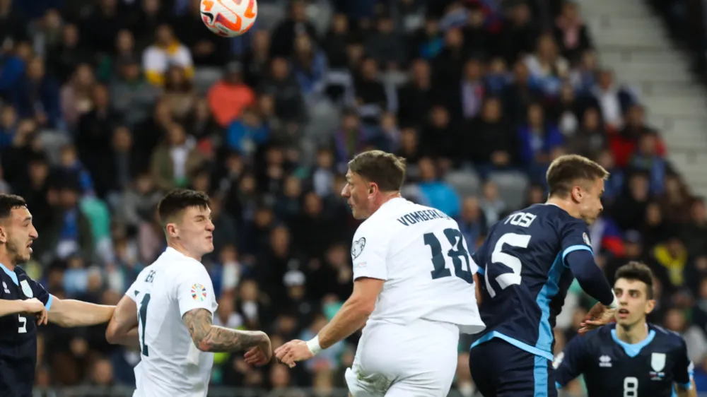 - 26.03.2023 - nogomet -&nbsp;Slovenija - San Marino, kvalifikacije za evropsko prvenstvo v Nemčiji leta 2024, 2. krog:&nbsp;skupina H&nbsp;//FOTO: Bojan Velikonja