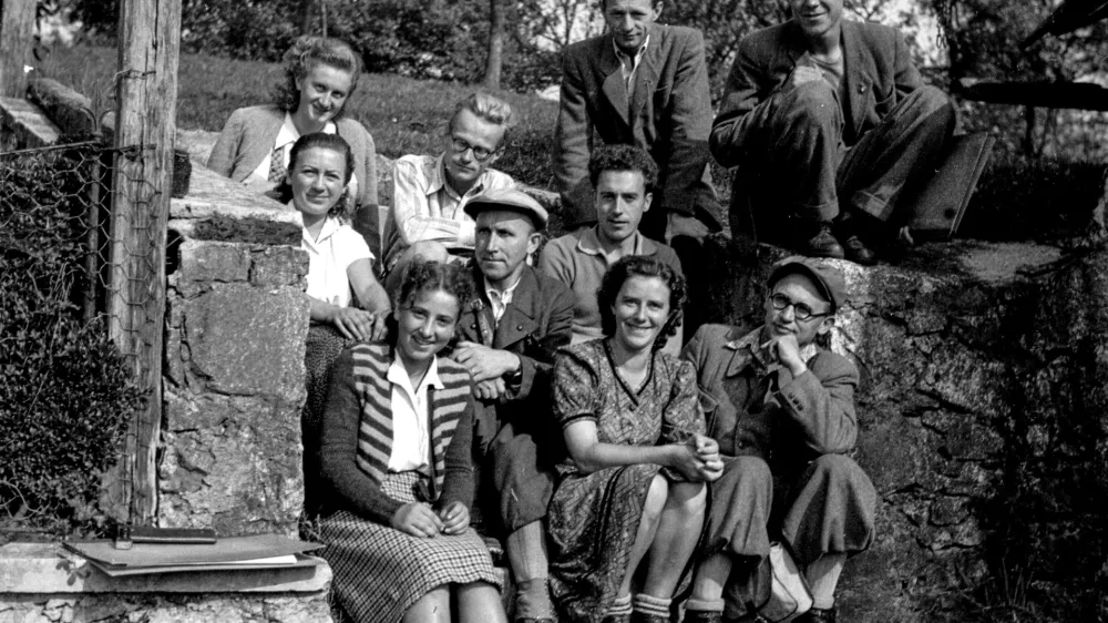 Prva Orlova terenska ekipa v &Scaron;kocjanu na Dolenjskem, 1948&nbsp;