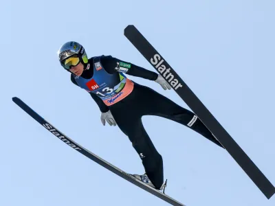 Cene Prevc- 25.03.2022 &ndash; Smučarski skoki Planica 2022 - FIS finale svetovnega pokala v poletih &ndash; posamična tekma//FOTO: Luka Cjuha