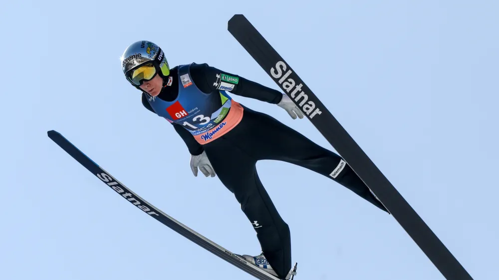 Cene Prevc- 25.03.2022 &ndash; Smučarski skoki Planica 2022 - FIS finale svetovnega pokala v poletih &ndash; posamična tekma//FOTO: Luka Cjuha