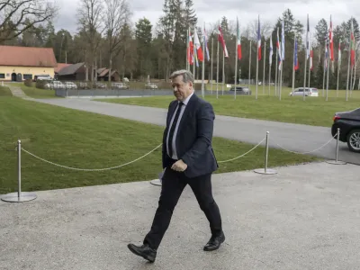 minister za visoko &scaron;olstvo, znanost in inovacije dr. Igor Papič- 14.03.2023 - Brdo pri Kranju &ndash; 5. Vrh koalicije 2023 - srečanje koalicijskih partnerjev Gibanje Svoboda, SD in Levica - posvet poslancev strank vladne koalicije ter ministrske ekipe o aktualnih političnih zadevah: razprava o davčni in &scaron;olski reformi FOTO: Jaka Gasar