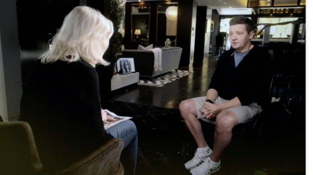 Intervju z Jeremyjem Rennerjem bo objavljen 6. aprila. F youtube