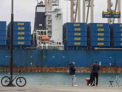  06.01.2023 - Luka Koper, d.d., pristani&scaron;ki in logistični sistem - mednarodno tovorno pristani&scaron;če&nbsp;//FOTO: Luka Cjuha