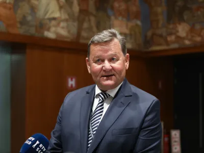 Aleksander Jev&scaron;ek28.05.2022 -predstavitev kandidata za ministra za razvoj in evropsko kohezijsko politiko Aleksandra Jev&scaron;ka pred odborom DZ za zadeve EU ter odborom DZ za gospodarstvoFOTO:Luka Cjuha