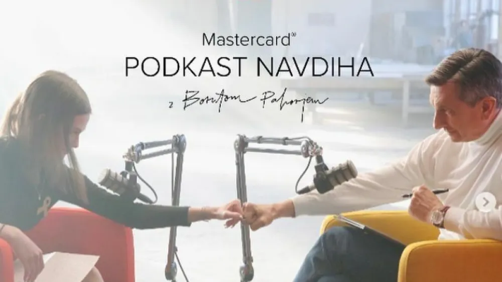 Borut Pahor Mastercard podcast