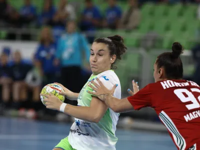 Stanko Tja&scaron;a- 01.10.2022 &ndash; ženski rokomet &ndash; Slovenija: Madžarska, pripravljalna tekma za evropsko rokometno prvenstvo za ženske 2022, 2. tekma: //FOTO: Luka Cjuha