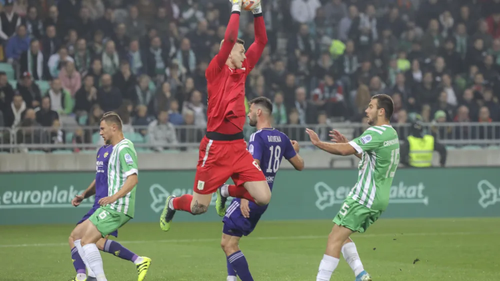 Matevž Vidov&scaron;ek - 15.10.2022 &ndash; nogomet &ndash; Olimpija: Maribor, Prva liga Telemacha, 13. krog //FOTO: Jaka Gasar