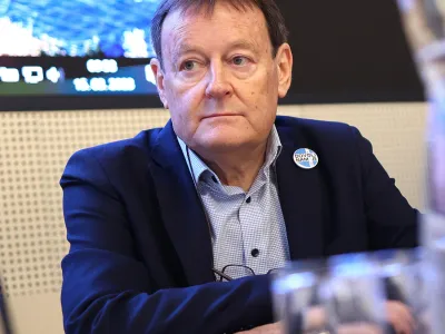 Damjan Polh, novi predsednik sindikata FIDES, sindikat zdravnikov in Zobozdravnikov Slovenije<br><br>- 15.03.2023 &ndash; pogajanja o plačah v zdravstvu - nadaljevanje pogajanj o zdravstvenem plačnem stebru med vlado in reprezentativnimi sindikati s tega področja - <br><br>//FOTO: Luka Cjuha