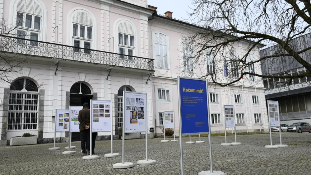 <br>- 24.02.2023 - Muzej novej&scaron;e in sodobne zgodovine Slovenije &ndash; razstava o vojni v Ukrajini: Ukrajina pripoveduje in Mama, jaz nočem vojne!<br><br> //FOTO: Nik Erik Neubauer