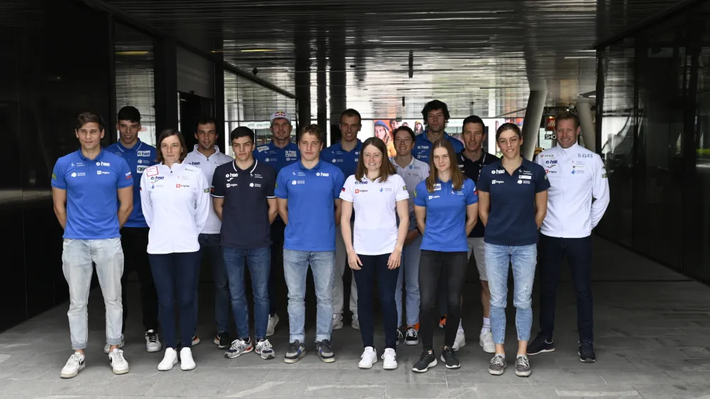 - 09.05.2023 - Kajaka&scaron;ka zveza Slovenije - predstavitev ekip pred začetkom mednarodne kajaka&scaron;ke sezone &ndash; kajaka&scaron;i &ndash; //FOTO: Nik Erik Neubauer