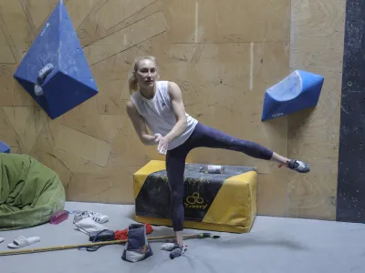 - 15.05.2023 - Janja Garnbret, &scaron;portna plezalka, //FOTO: Jaka Gasar