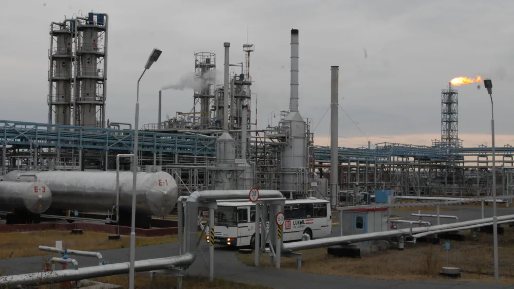 RUSIJA &ndash; Sibirija - Kogalym - LUKOIL - rafinerija - črpali&scaron;če nafte &ndash; naftno polje,  // FOTO: Jaka AdamičOPOMBA: ZA OBJAVO V ČASOPISU DNEVNIK