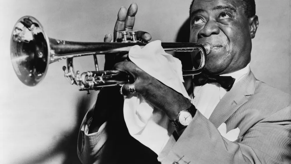 louis armstrong trobentač trobenta glasba