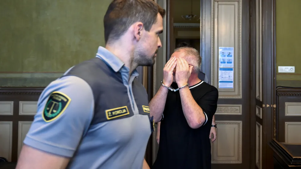 Marjan Elemir Rozman - 03.06.2022 &ndash; sojenje Marjanu Elemirju Rozmanu za poskus umora - //FOTO: Nik Erik Neubauer