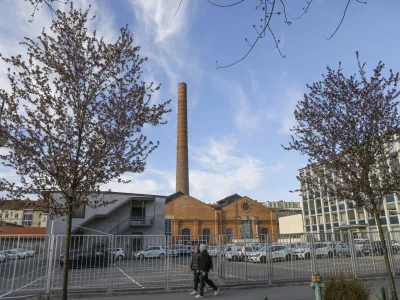 Slom&scaron;kova - 04.04.2023 - pomlad v mestu &ndash; cvetenje - //FOTO: Luka Cjuha