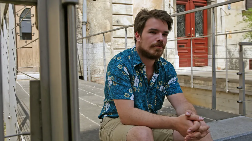 - 28.07.2016 - Du&scaron;an Josip Smodej, direktor festivala sodobne fotografije Fotopub.//FOTO: Tomaž Skale