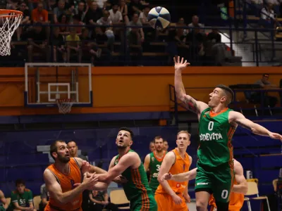 - 01.06.2023 &ndash; ko&scaron;arka -&nbsp;Helios Suns: Cedevita Olimpija,&nbsp;liga Nova KBM, finale, 1. tekma:&nbsp;//FOTO: Bojan Velikonja