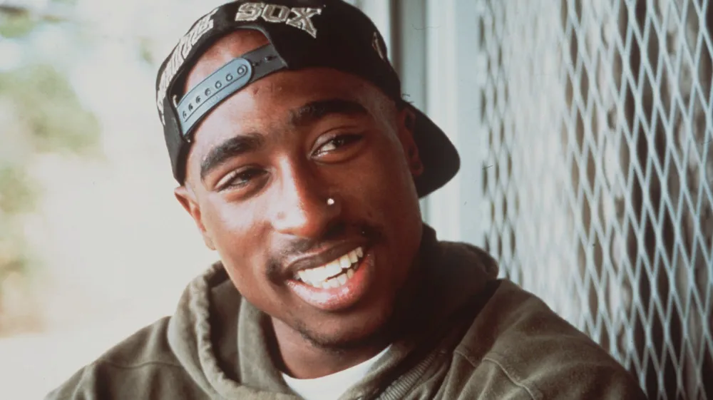 ** FILE **Rap musician Tupac Shakur shown in this 1993 file photo. Shakur died on Sept. 13, 1996, the victim of a drive-by shooting. (AP Photo/FILE)