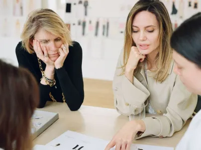 Angelina Jolie and Gabriela Hearst