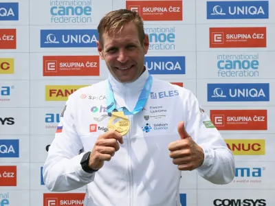 Benjamin Sav&scaron;ek, zmaga v Pragi