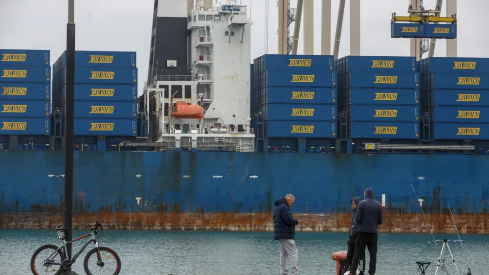  06.01.2023 - Luka Koper, d.d., pristani&scaron;ki in logistični sistem - mednarodno tovorno pristani&scaron;če&nbsp;//FOTO: Luka Cjuha