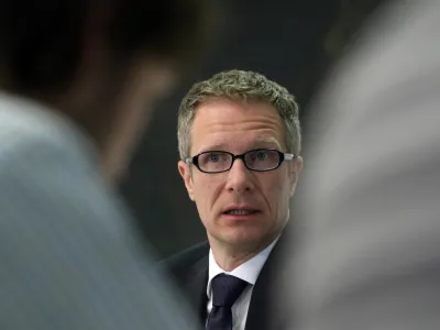 direktor UMAR mag. Bo&scaron;tjan Vasle predstavil aktualna gospodarska gibanja - Urad RS za makroekonomske analize in razvoj (UMAR), //FOTO: Jaka Gasar