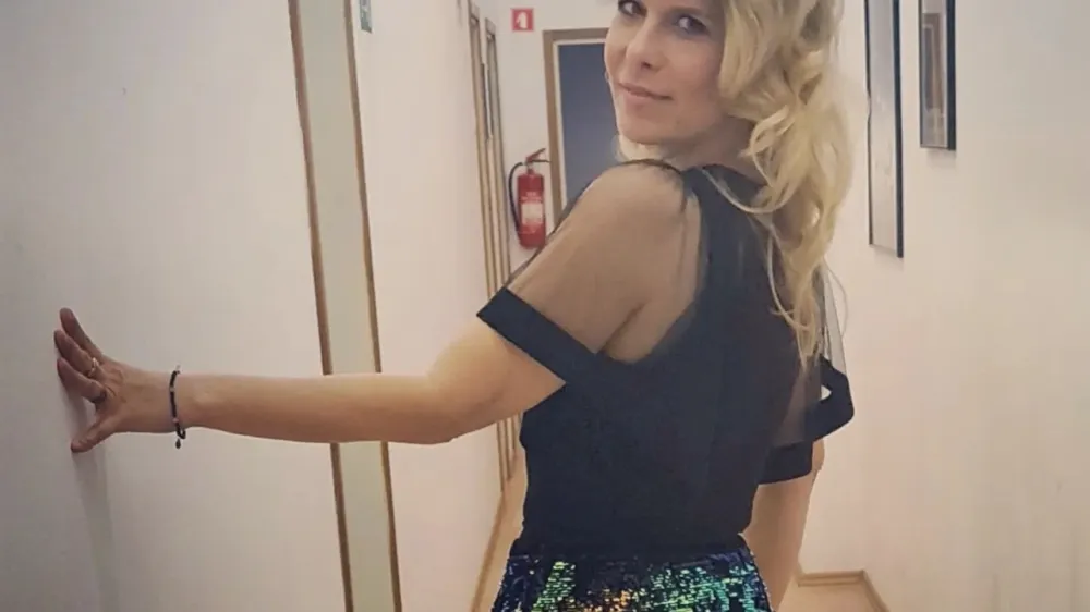 Anika Horvat se ob nevihtah boji strel. F instagram