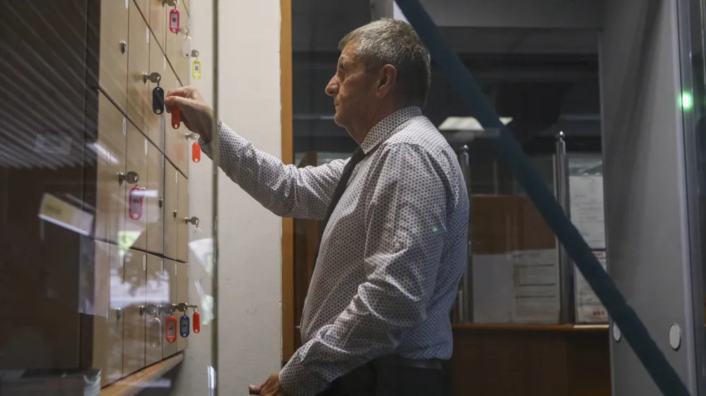  Boris Koras- 21.06.2023 &ndash; Delovno in socialno sodi&scaron;če v Ljubljani - izredna odpoved delovnega razmerja //FOTO: Luka Cjuha