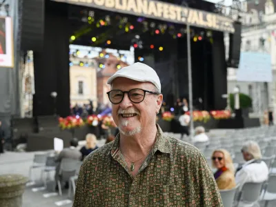 Tomaž Domicelj- 20.06.2023 &ndash; 71. Ljubljana Festival 2023 - tradicionalni gala koncert Poletna noč, posvečen avtorskemu opusu kantavtorja Tomaža Domicelja, ki letos praznuje 75 let, //FOTO: Nik Erik Neubauer