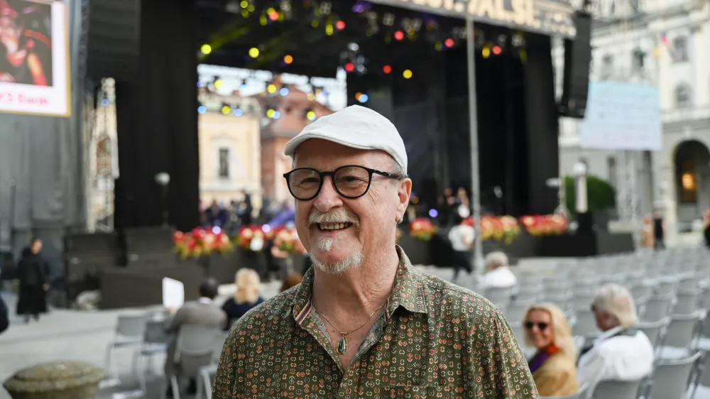 Tomaž Domicelj- 20.06.2023 &ndash; 71. Ljubljana Festival 2023 - tradicionalni gala koncert Poletna noč, posvečen avtorskemu opusu kantavtorja Tomaža Domicelja, ki letos praznuje 75 let, //FOTO: Nik Erik Neubauer
