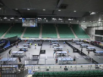 - 03.07.2023 &ndash; namizni tenis - mednarodni turnir WTT Star Contender v Ljubljani - //FOTO: Jaka Gasar