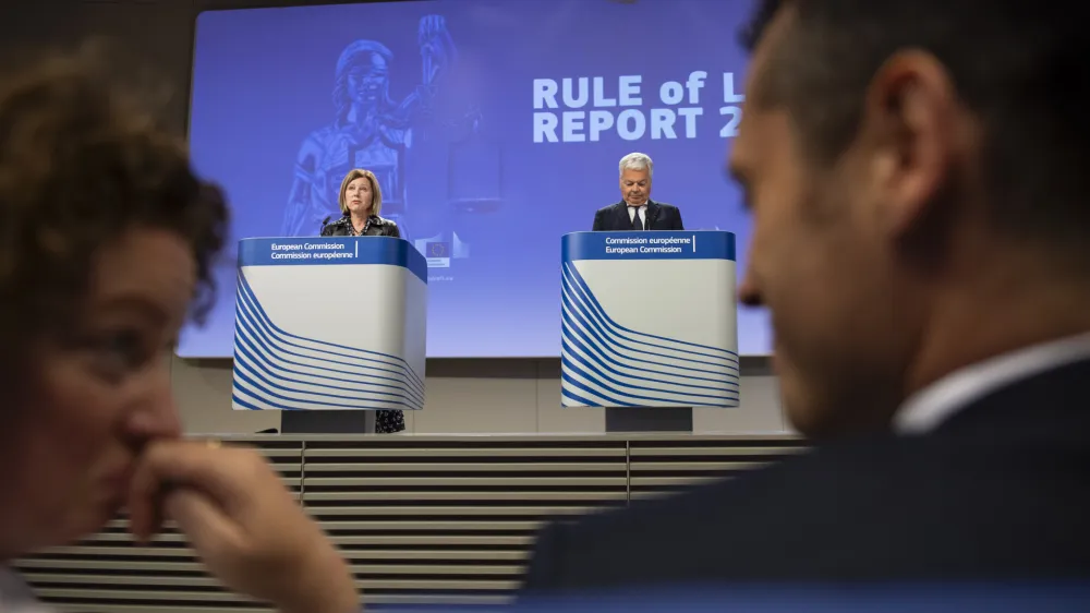 Vera Jourov&aacute;, Didier Reynders