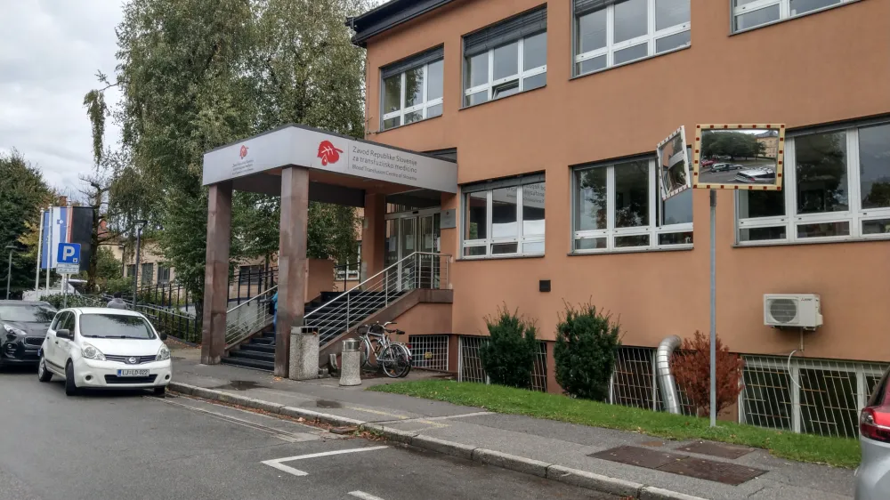 28.09.2020 Zavod RS za transfuzijsko medicino. &Scaron;lajmerjeva 6FOTO: Luka Cjuha.