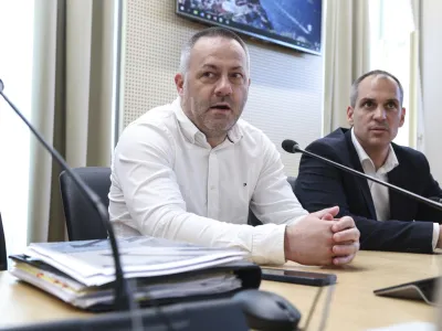 Danijel Be&scaron;ič Loredan- 04.07.2023 - Ekonomsko-socialni svet - izredna seja ESS - razprava o vodenju socialnega dialoga. //FOTO: Jaka Gasar